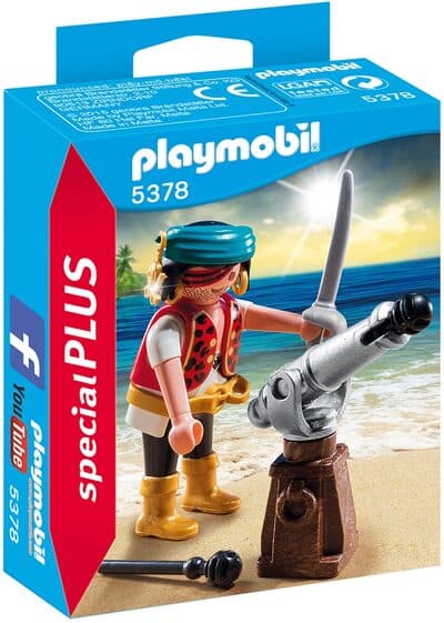 Pirat mit Kanone