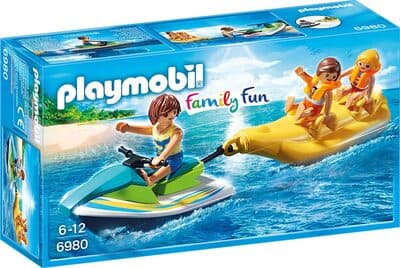 Jetski mit Bananenboot