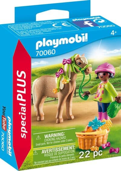 Mädchen mit Pony