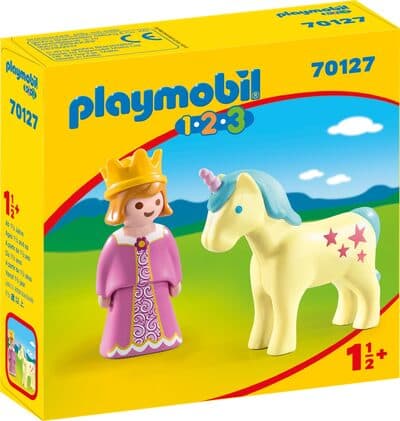 Prinzessin mit Einhorn
