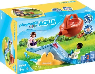 Wasserwippe mit Gießkanne