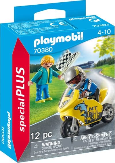 Jungs mit Racingbike