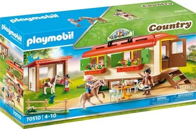 Ponycamp-Übernachtungswagen