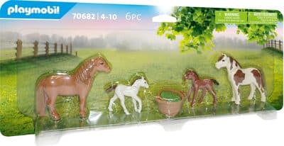 Ponys mit Fohlen