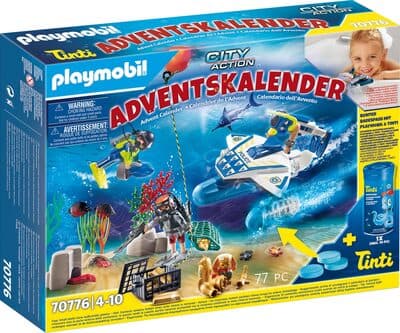 Adventskalender "Badespaß Polizeitaucheinsatz"