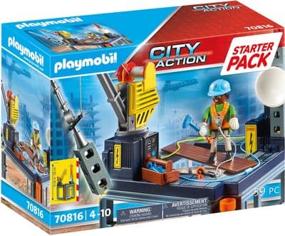 Starter Pack Baustelle mit Seilwinde