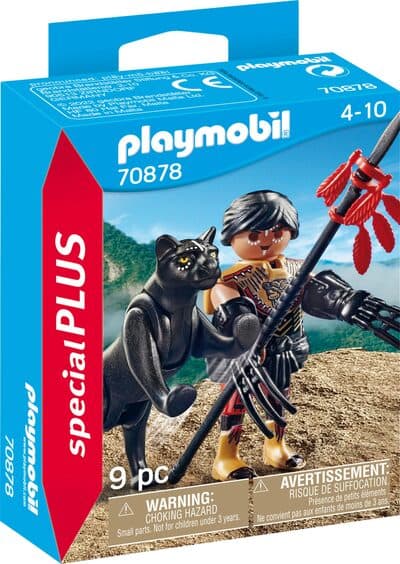 Krieger mit Panther