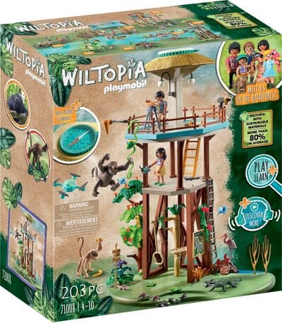 Wiltopia - Forschungsturm mit Kompass