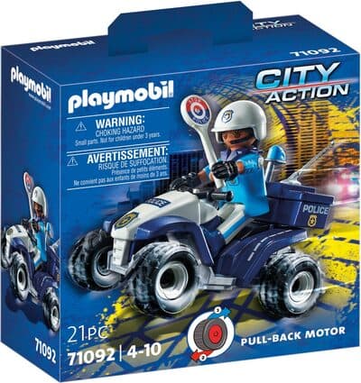 Polizei-Speed Quad