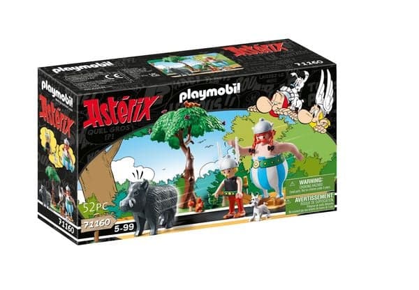 Asterix Wildschweinjagd