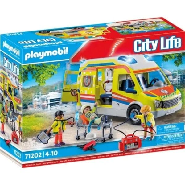 City Life 71202 Rettungswagen mit Licht und Sound