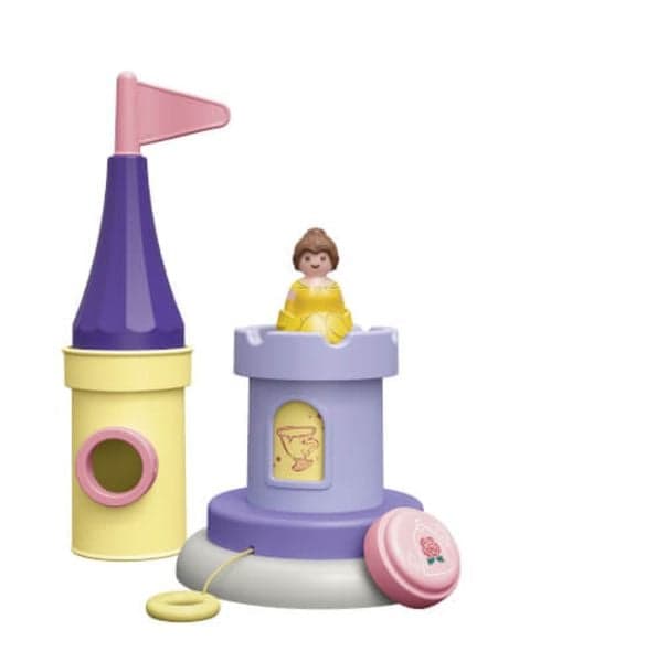 1.2.3 & Disney: Belles Spielturm mit Melodie