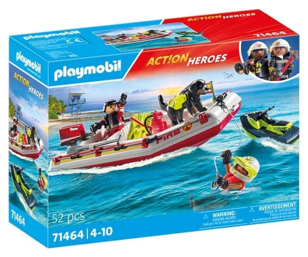 Feuerwehrboot mit Aqua Scooter