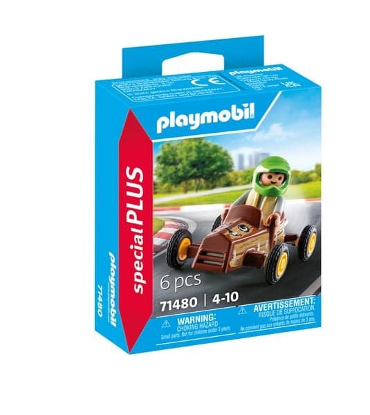 Kind mit Kart