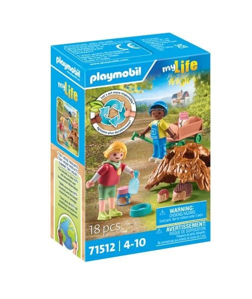 Pflege der Igelfamilie