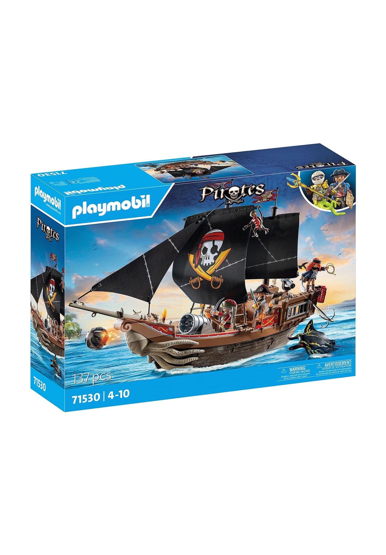 Pirates - Großes Piratenschiff 71530, BUNT, 99