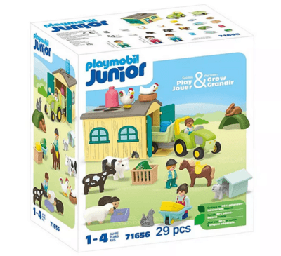 JUNIOR: Bauernhof-Abenteuer mit Traktor, Anhänger und tierischen Freunden