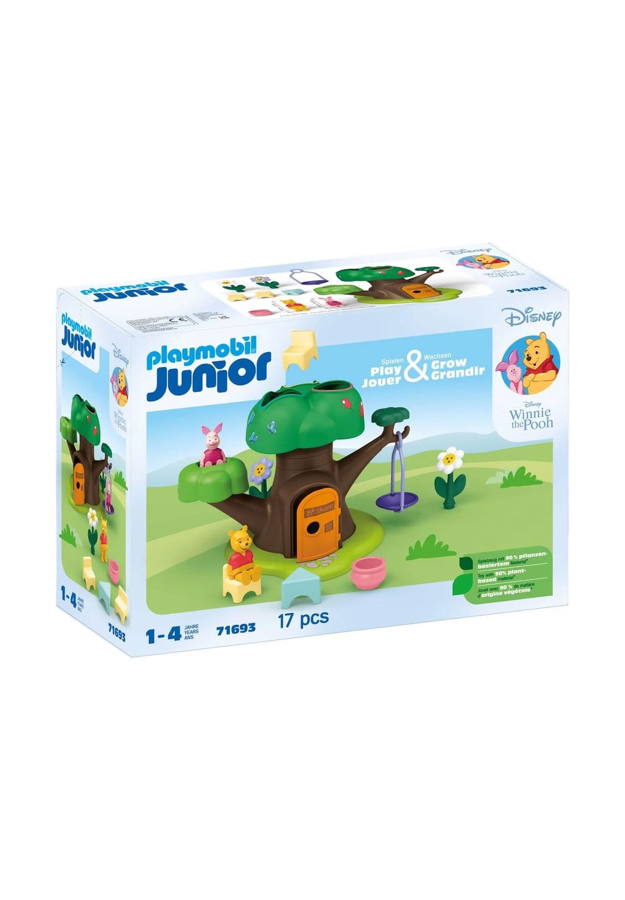 Junior - Winnie Puuhs & Ferkel 71693, 152 MEHRFARBIG, 99