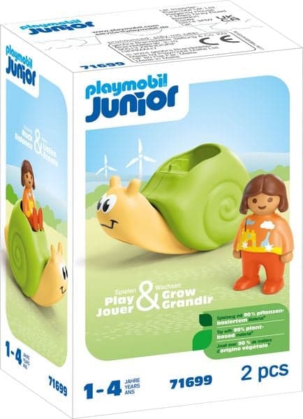 Junior: Schaukelschnecke mit Rasselfunktion