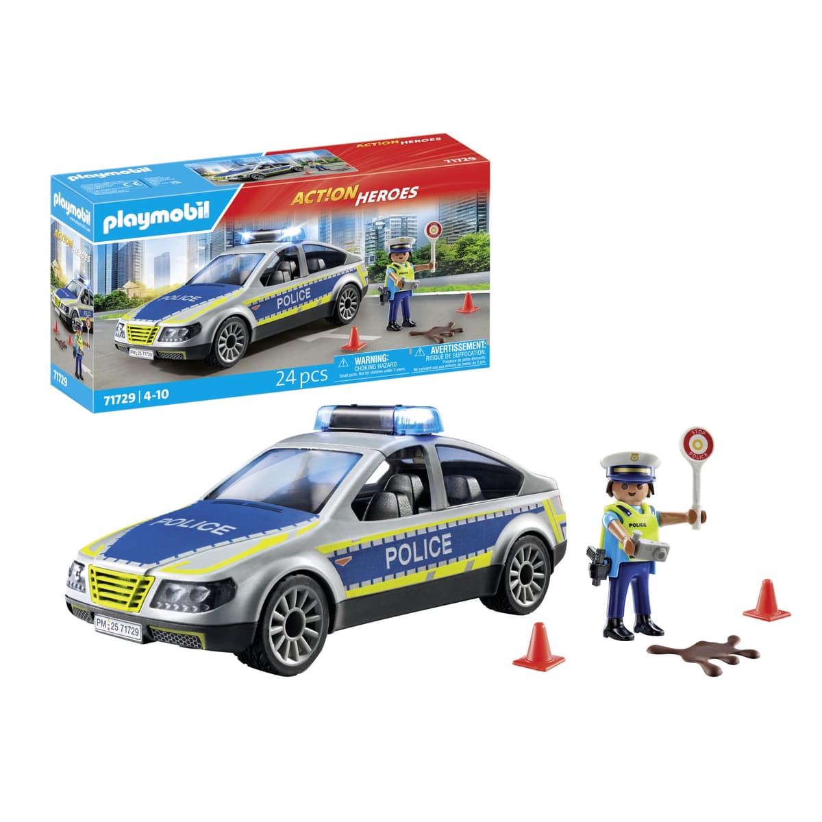 Action Heroes - Polizei Streifenwagen