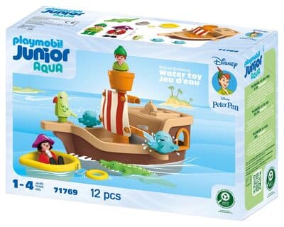 JUNIOR & Disney: Peter Pans Piratenschiff mit Wasserspritzspaß