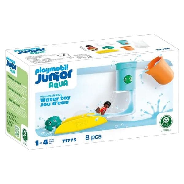 JUNIOR AQUA: Wasserfalltank mit Rutsche