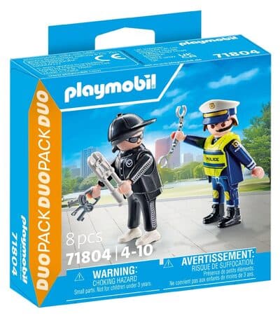DuoPack Polizist und Einbrecher