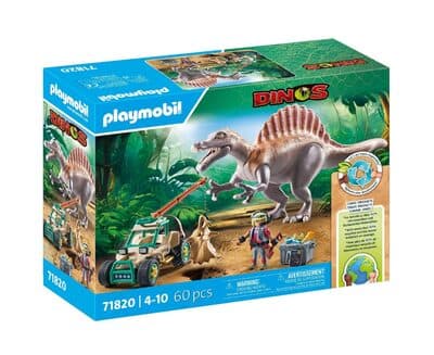 Spinosaurus-Angriff auf Dino-Ausgrabung