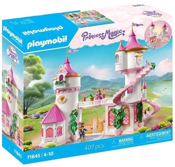 Prinzessinnenschloss mit Königspaar
