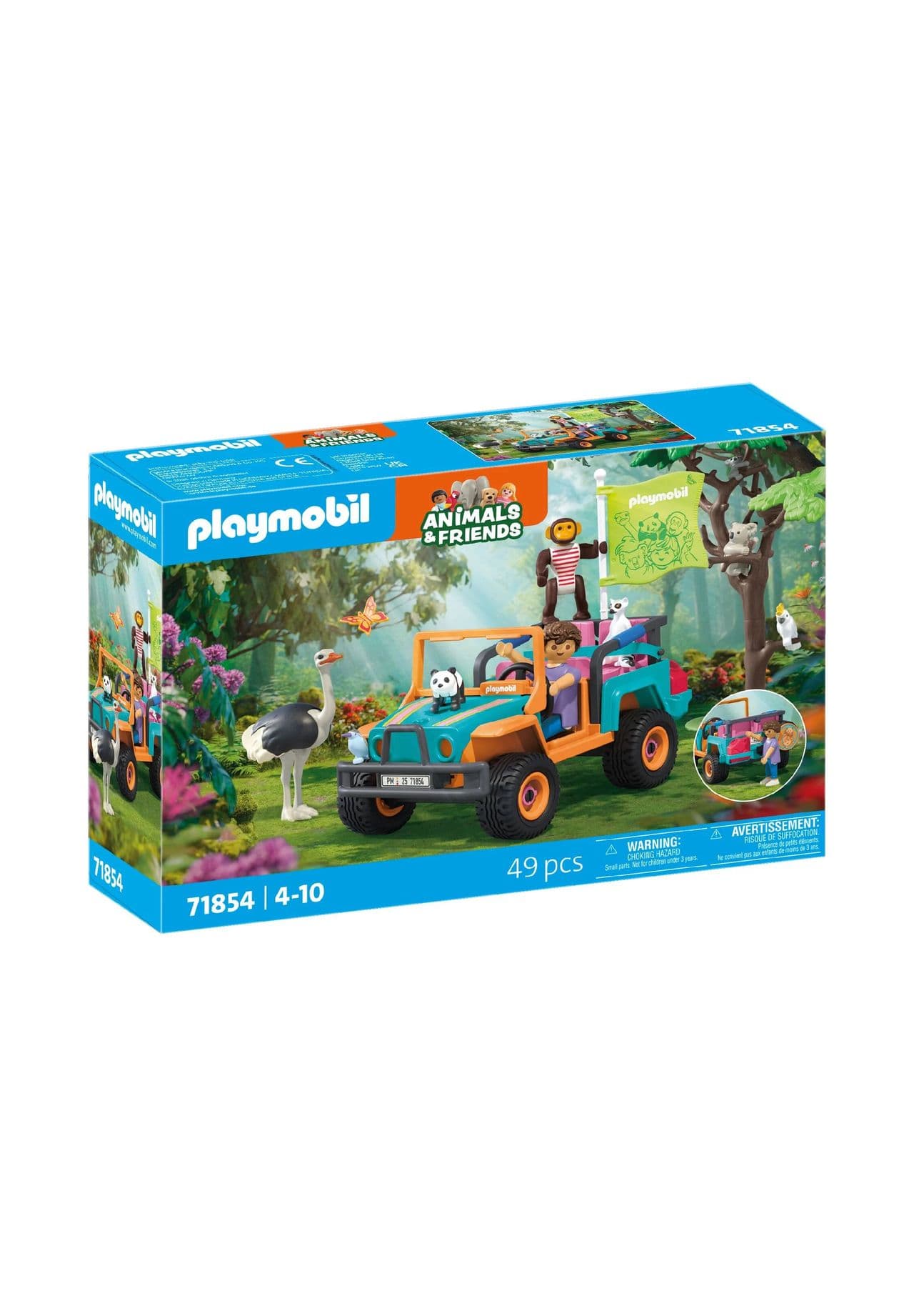Animals & Friends - Bunter Geländewagen 71854, 152 MEHRFARBIG, 99