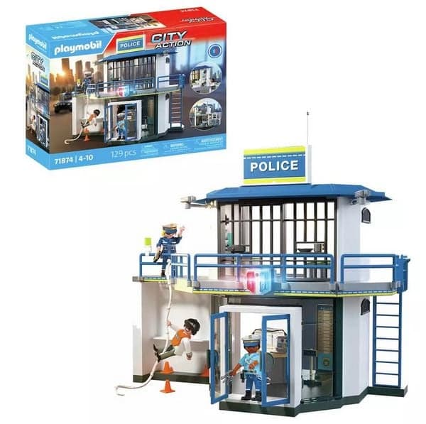 Polizeiwache mit Fahndungsraum