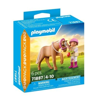 DuoPack Mädchen mit Pony