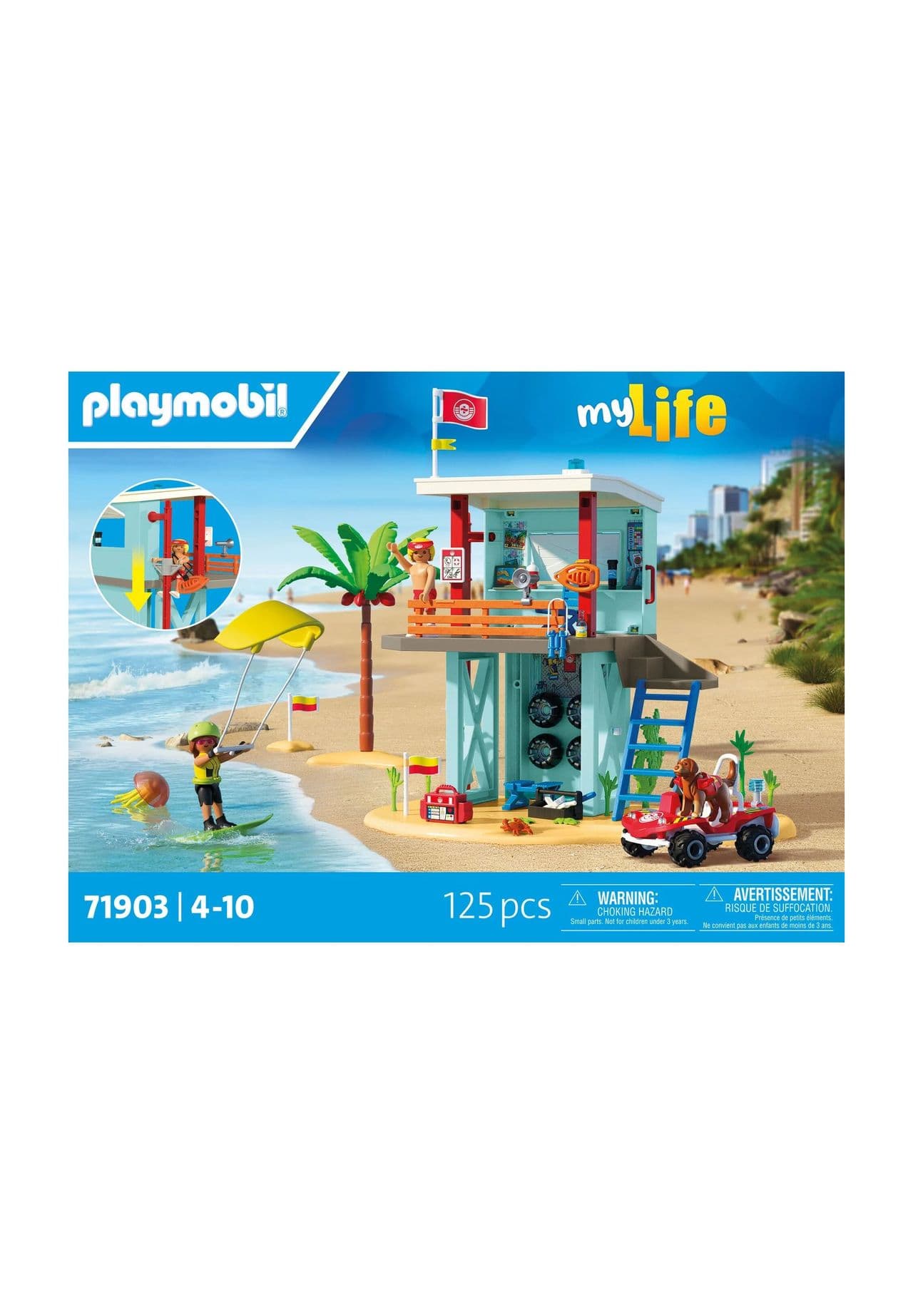 my Life - Rettungsturm mit Beach buggy