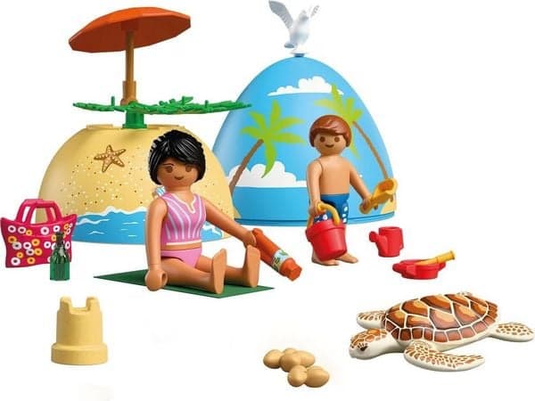 Spiel-Ei: Strandurlaub