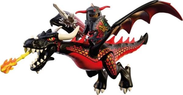 Schwarzer Drache