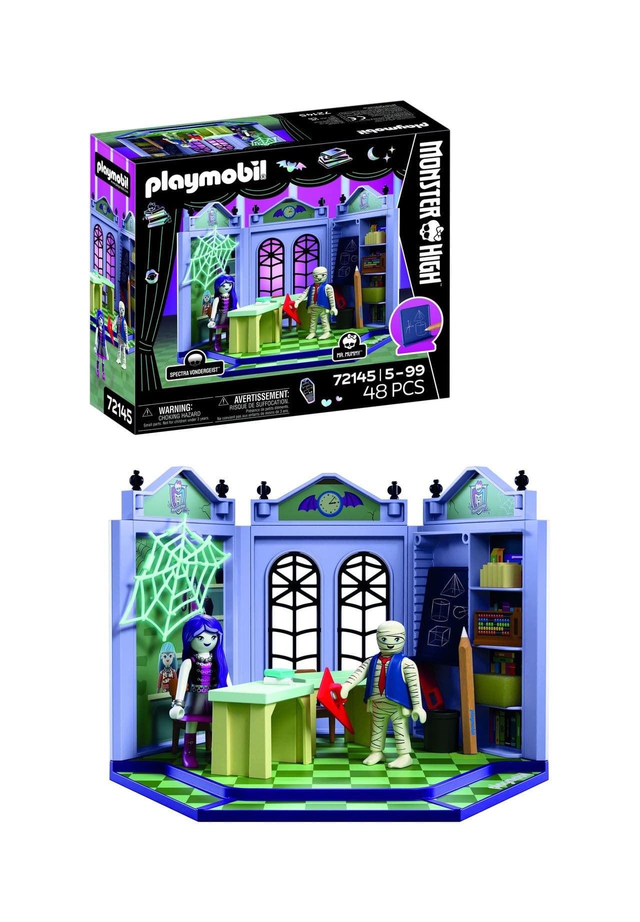 Monster High - Klassenzimmer 72145, 152 MEHRFARBIG, 99