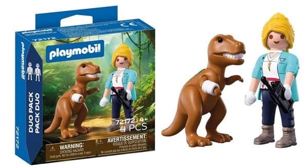 DuoPack T-Rex mit Forscherin