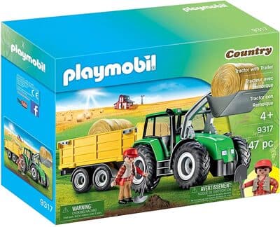 Traktor mit Anhänger