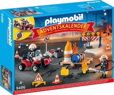 Adventskalender "Feuerwehreinsatz auf der Baustelle"